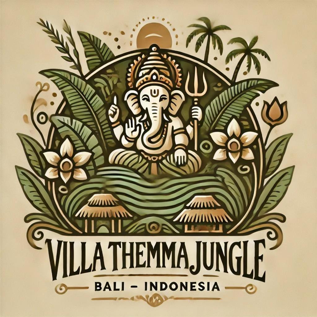 Villa Themma Jungle - Sumptuous 3Br Luxury Villa With Majestic Jungle View North Of Ubud 외부 사진