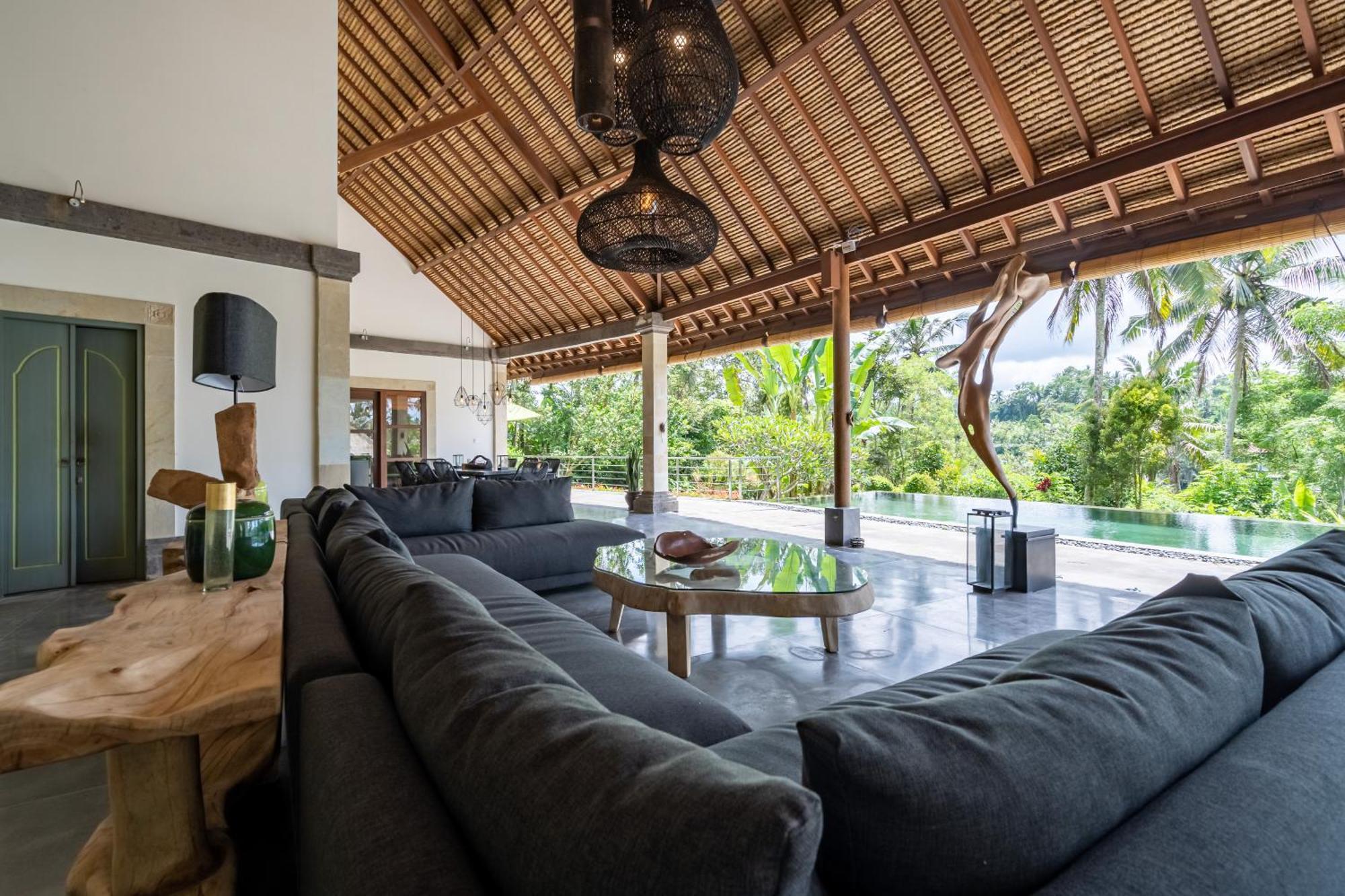 Villa Themma Jungle - Sumptuous 3Br Luxury Villa With Majestic Jungle View North Of Ubud 외부 사진