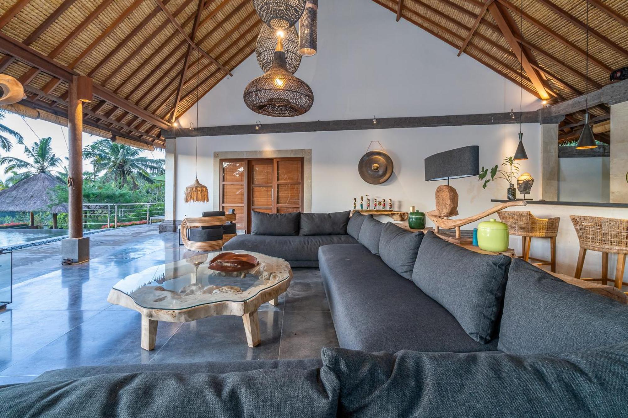 Villa Themma Jungle - Sumptuous 3Br Luxury Villa With Majestic Jungle View North Of Ubud 외부 사진