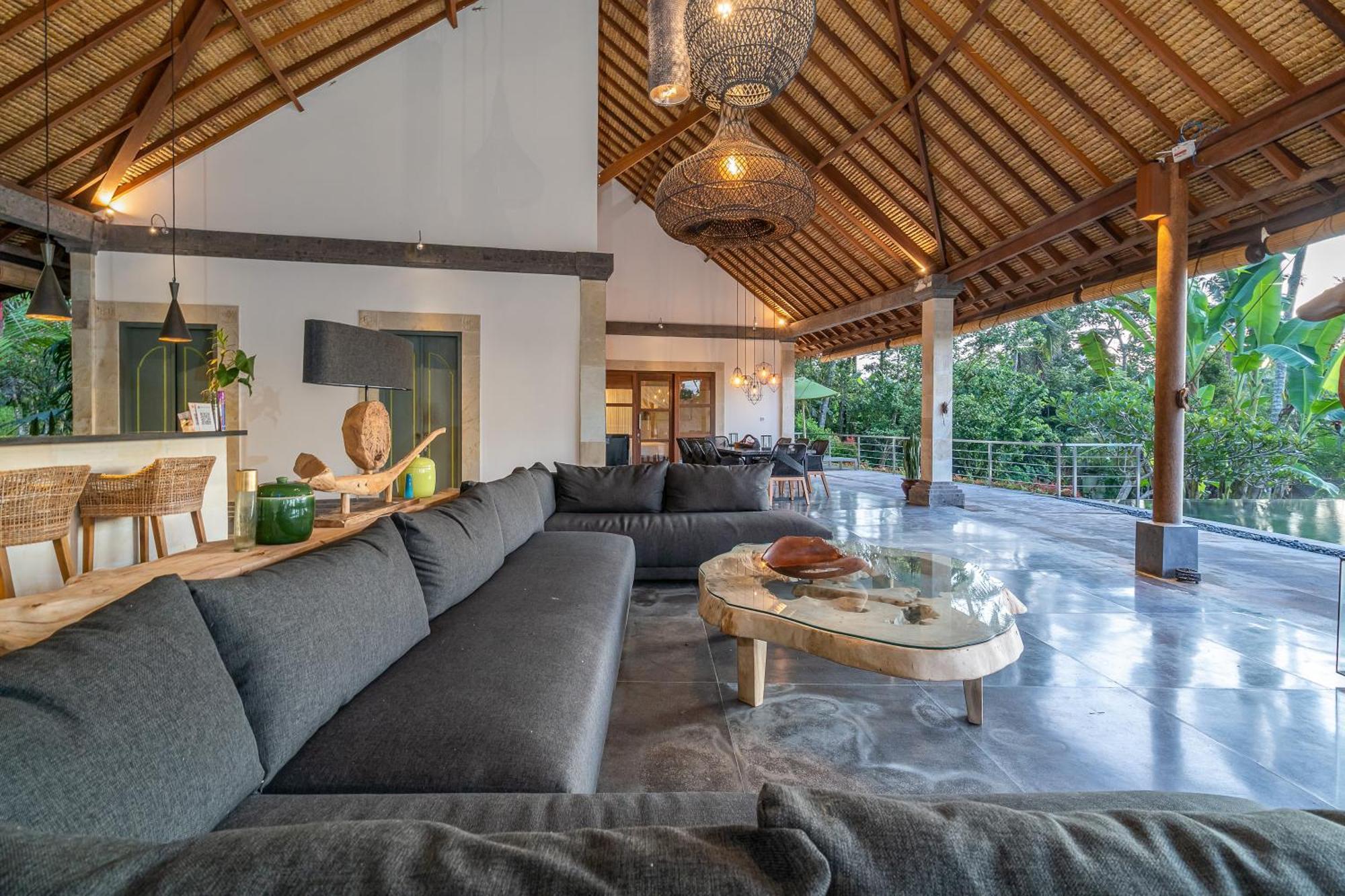 Villa Themma Jungle - Sumptuous 3Br Luxury Villa With Majestic Jungle View North Of Ubud 외부 사진