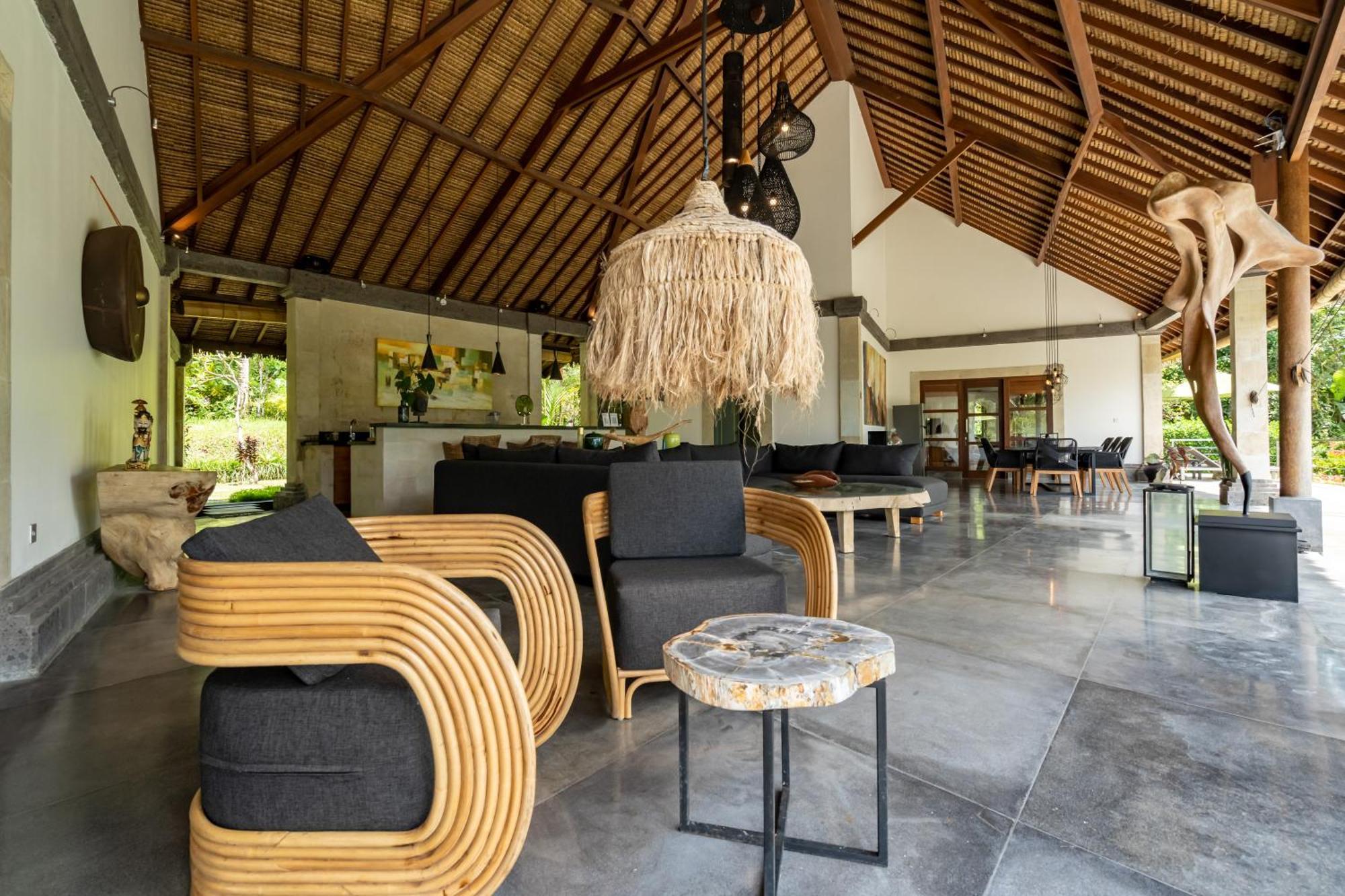 Villa Themma Jungle - Sumptuous 3Br Luxury Villa With Majestic Jungle View North Of Ubud 외부 사진